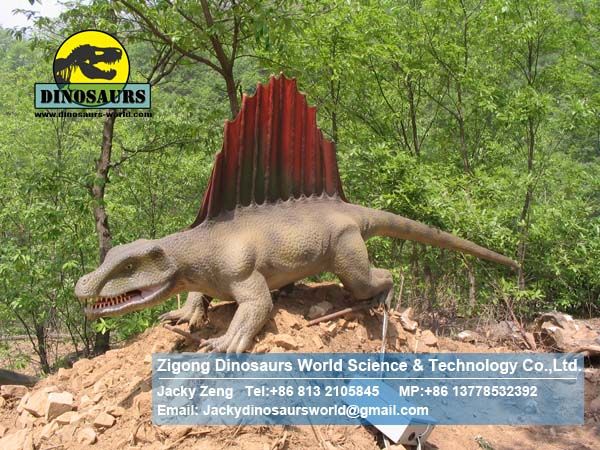 Universal theme park design Animatronic dinosaurs ( Dimetrodon ) DWD050