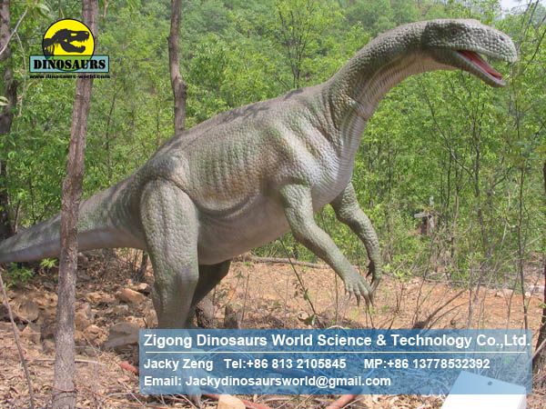 Amusement park playground life size dinosaur toy ( Lufengosaurus ) DWD058