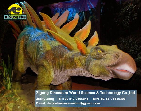 Decoration games kids animatronic dinosaur (Stegosaurus) DWD107