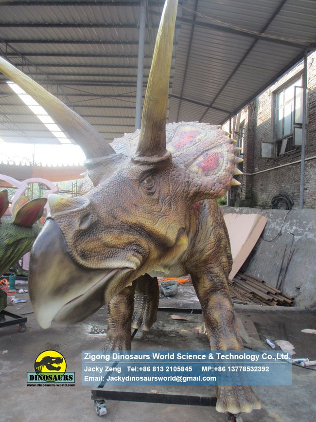 Handmade Life Size dinosaur Statue Triceratops DWD038-1