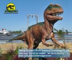 China robotic Animatronic dinosaur in park(Dilophosaurus) DWD080