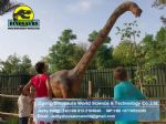 Dinopark museum animatronic dinosaurs (Dilophosaurus) DWD110